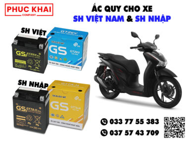 Bình ắc quy xe SH 125i, SH 150i Nằm ở Đâu? Cách Tháo Lắp